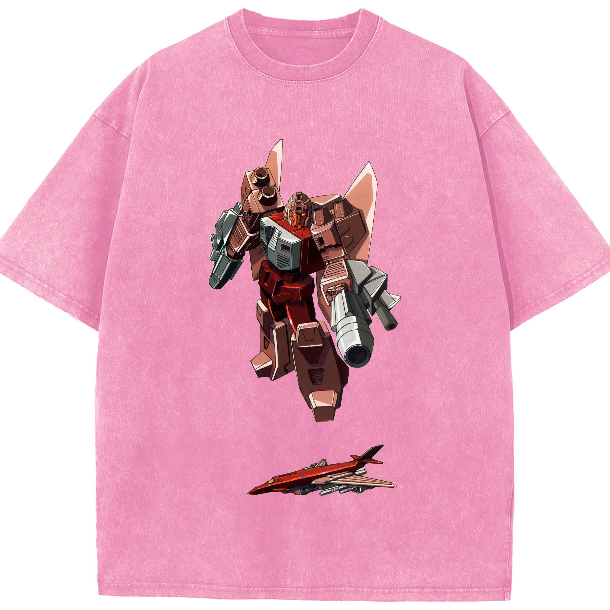 （画像用）  綿100% ヴィンテージ風 半袖Tシャツ（フロントプリント）